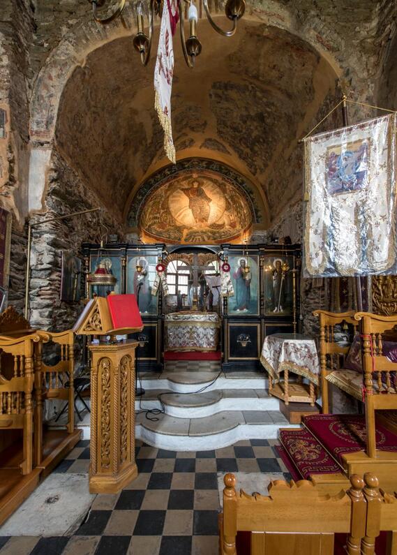 Ι. Ν. Οσίου Δαβίδ(Καθολικό Ιεράς Μονής Λατόμου)