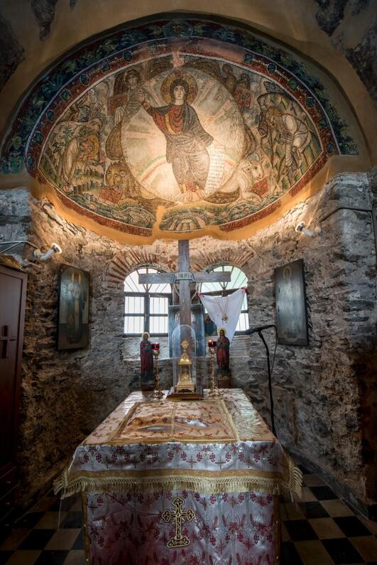 Ι. Ν. Οσίου Δαβίδ(Καθολικό Ιεράς Μονής Λατόμου)