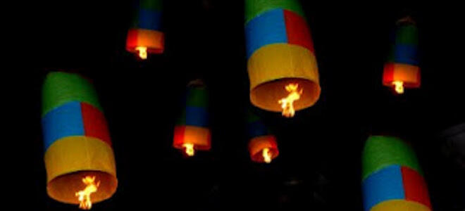 Πασχαλινά Αερόστατα στο Λεωνίδιο Αρκαδίας