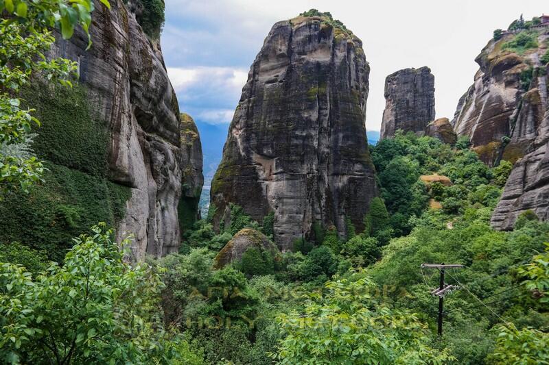 Αναρρίχηση στους βράχους των Μετεώρων